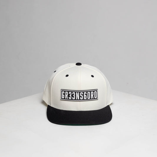 Box Logo PVC Patch Flat Brim