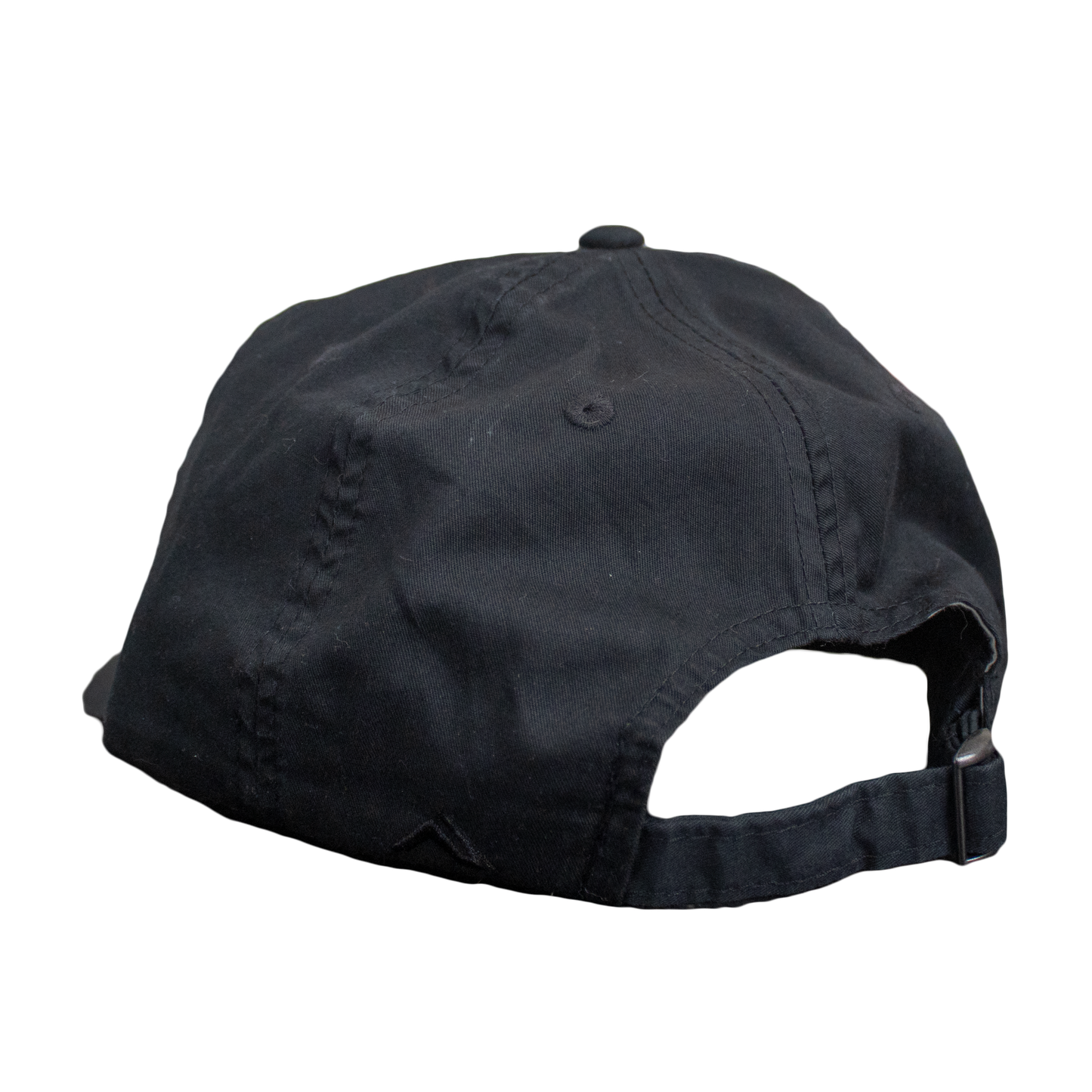 Black Embroidery Dad Hat